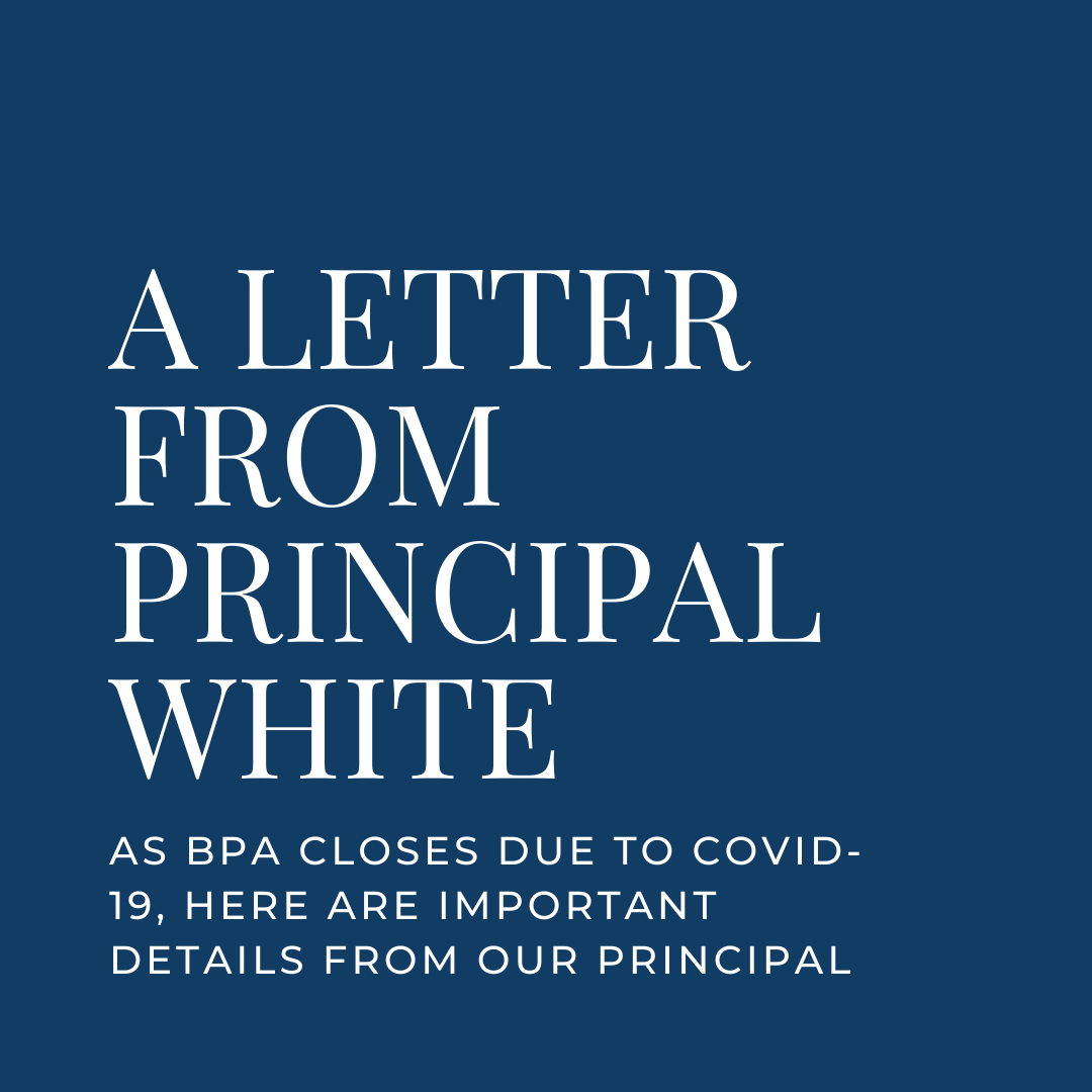 At the advice of Governor Kemp, APS, including BPA, will close on Monday for 2 weeks. Here is a letter from Principal White with important details for our families: mailchi.mp/7f0a2a9c1097/b…