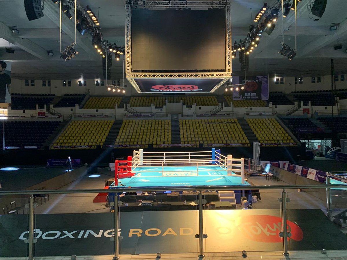 Rahafowais's tweet photo. Congratulations 🇯🇴 for the Qualification of 5 ✋🏻 champs to the #Tokyo2020 Olympics. I’ve been honored to work with The @JordanOlympic to host this spectator event &amp; Thank you to all managers, team leaders and volunteers for an amazing job well done 👍🏼 https://t.co/8iEM16sK0a