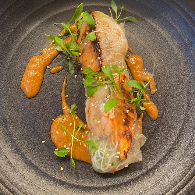 We are open for business as usual so why not come and try our new “Vietnamese rice roll, whiskey maple cured salmon, prawn &amp; satay sauce” ift.tt/2IIR9j1