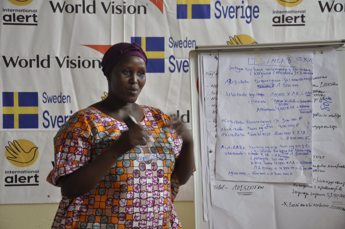 intalert_Rwanda's tweet image. With support from @SwedeninRW  &amp;amp; @WVRwanda  women &amp;amp; youth in cross border trade @RusiziDistrict  are being facilitated through training on:
-Business planning &amp;amp; Goal setting
-Management of business finances &amp;amp; Access to finance 
-Record keeping

#COREProject #empoweringwomen