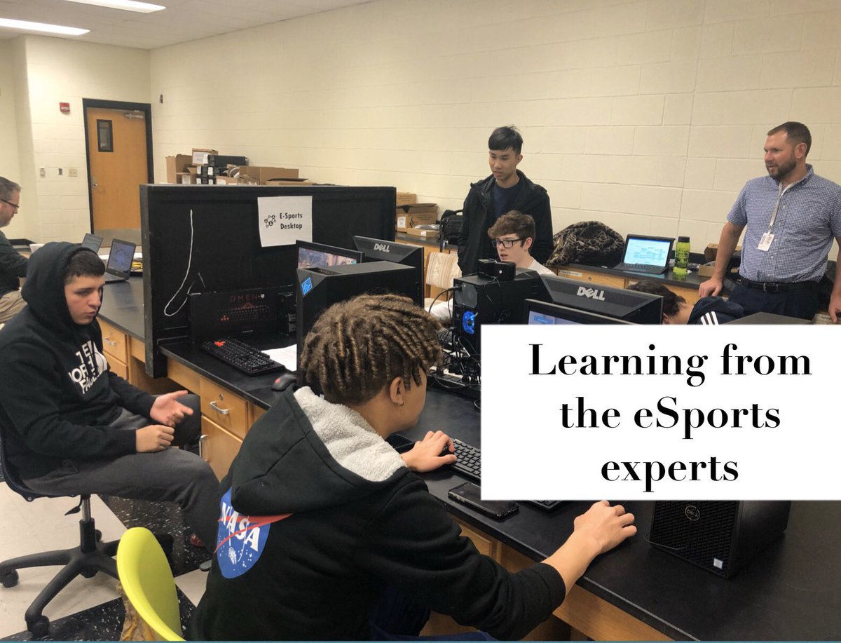Best way to see what works the best for students? Invite students to the table. #WPSProud #eSports @clintdayhuff @showmerob
