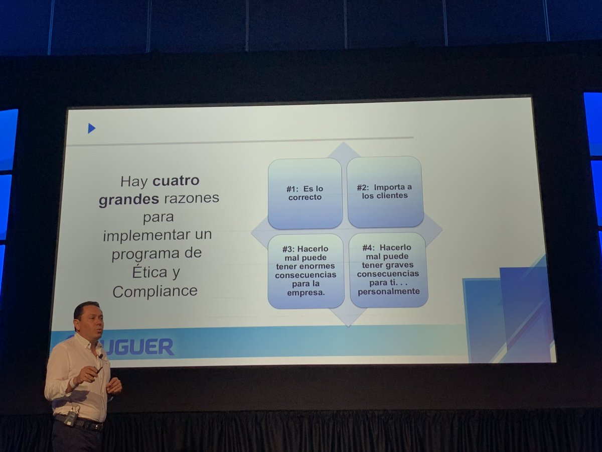 JuanMezuaN's tweet photo. Un par de años a partir de ahora, las compañías que seguirán en el mercado serán aquellas que hayan implementado correctamente un programa de ética y compliance.
El evento más importante de tecnología GSIC 2020
#PanduitGSIC #soysitpe #AccelerateThePossible https://t.co/llxw6nmYLt