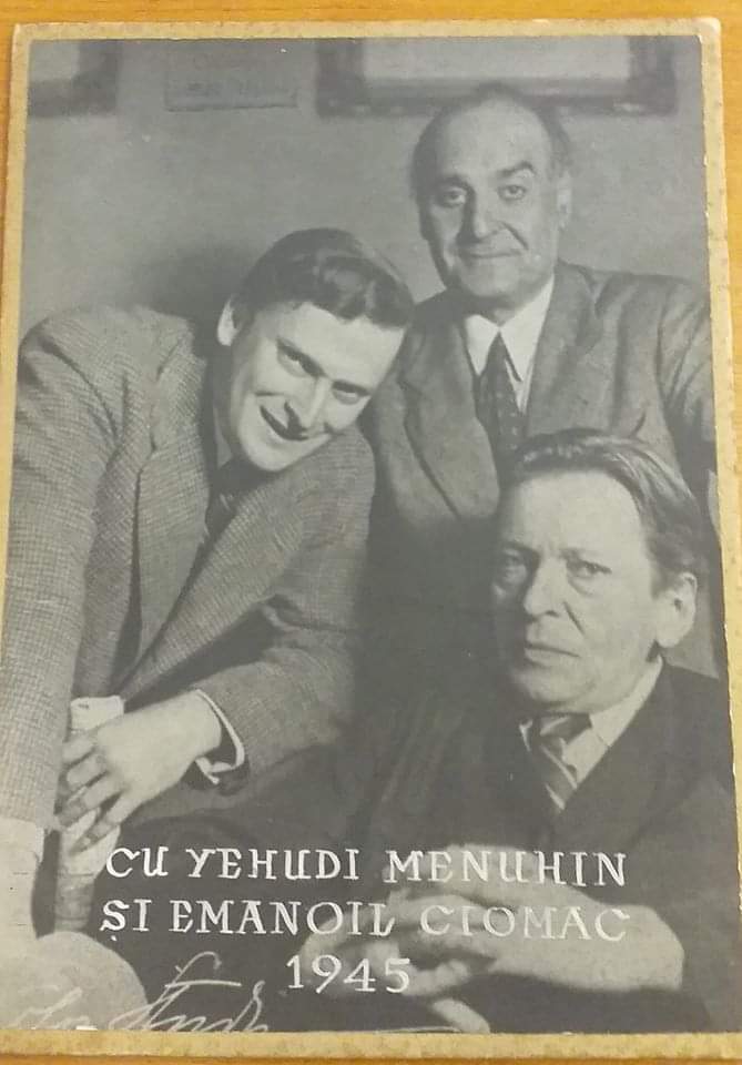 MoMuMa_Int's tweet image. Today we commemorate 20 years since the day, one of history's most beloved #violinists, #YehudiMenuhin has died. Here memories with his mentor and teacher, the great #GeorgeEnescu. #Menuhin #Enescu
