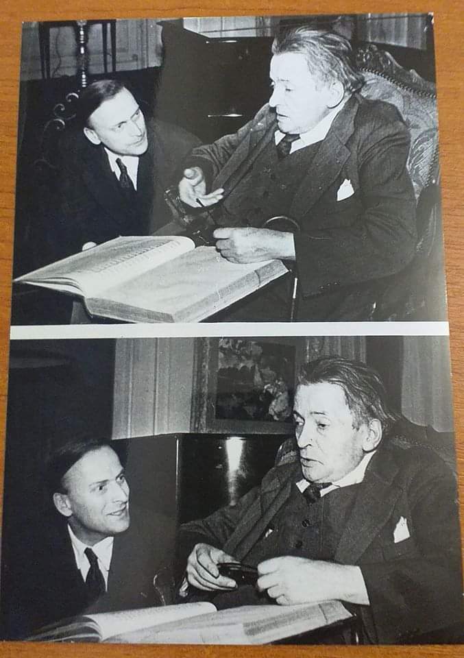 MoMuMa_Int's tweet image. Today we commemorate 20 years since the day, one of history's most beloved #violinists, #YehudiMenuhin has died. Here memories with his mentor and teacher, the great #GeorgeEnescu. #Menuhin #Enescu