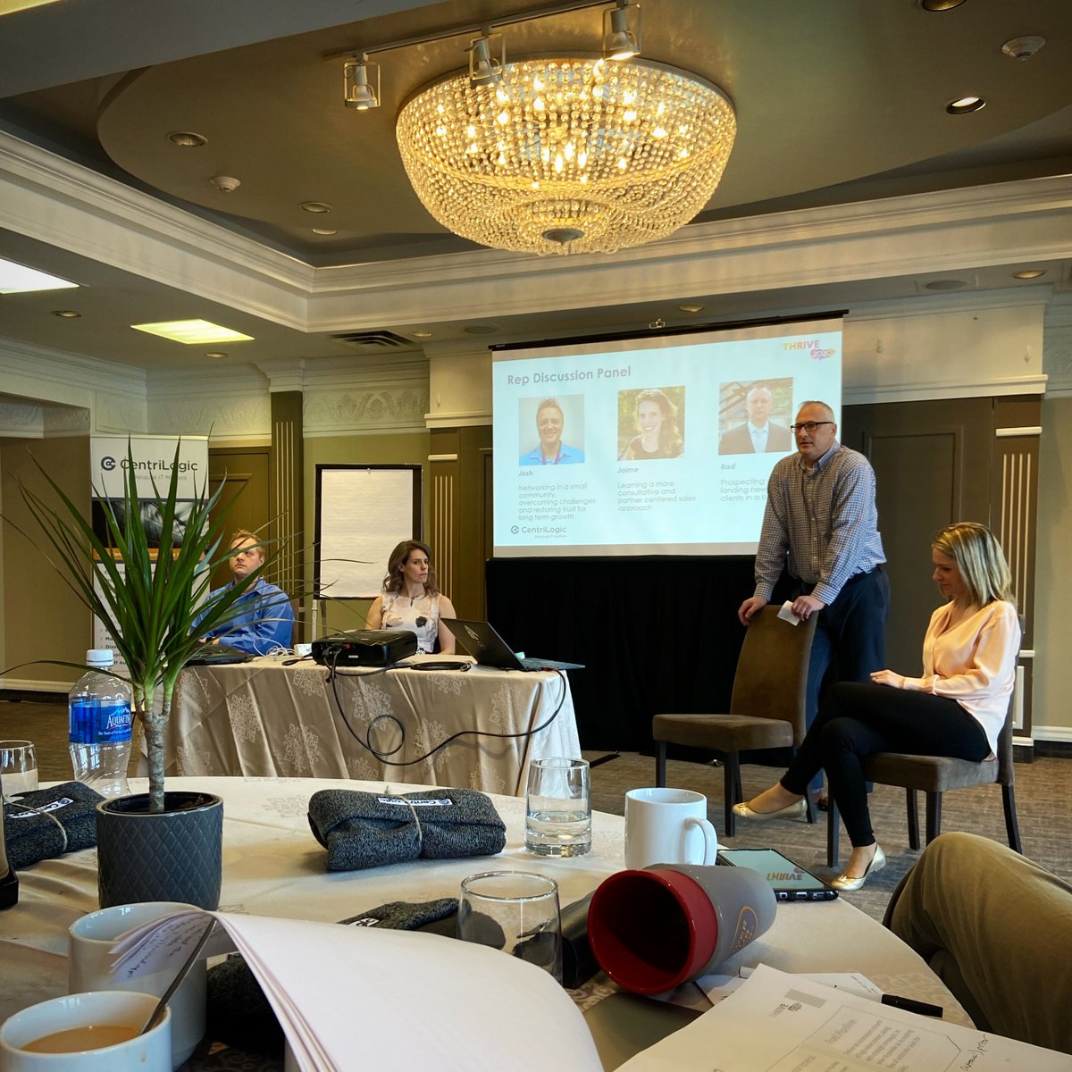 Centrilogic's tweet image. Flashback to the 2020 Sales Kickoff - Can&apos;t believe how time has flown! We&apos;ve already set into motion a lot of the plans and goals we discussed at the big meeting.  Looking forward to continuing working and growing together as a team! 

#CentriLogic