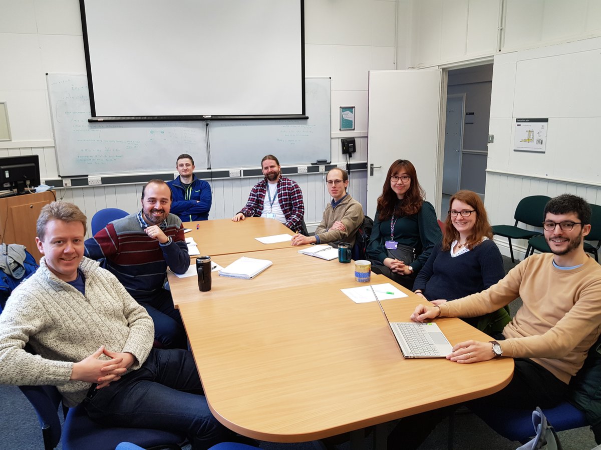 Your #universityofmanchester Chempostdocsoc committee in action earlier today during #ScienceWeek2020 #ScienceMatters !