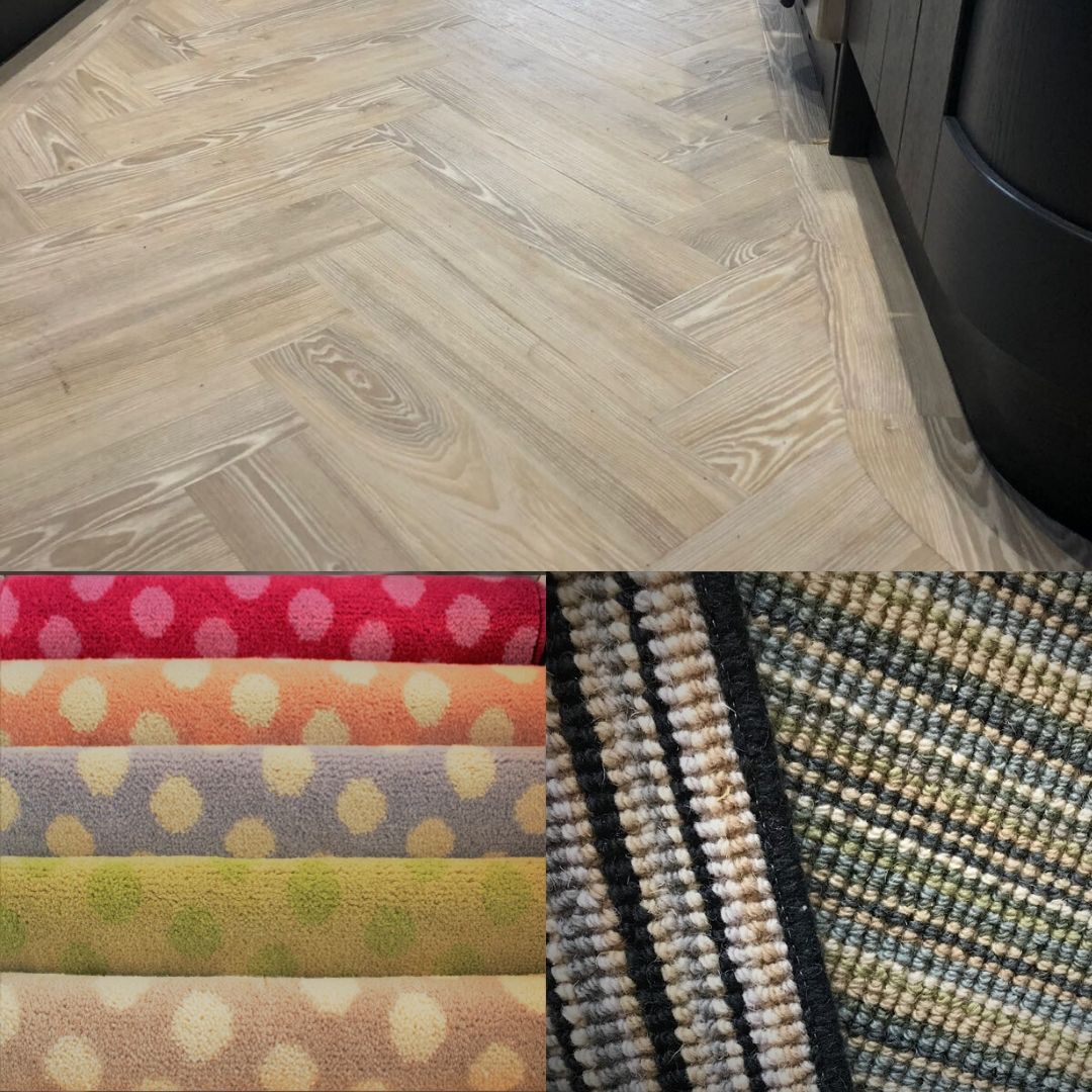 HertfordFloor's tweet photo. Patterns @HertfordFloor See you tomorrow 👍🏻#weareopensaturdays #carpets #lvt #woodenflooring #patterns #stripes #polkadots #herringbone #chevron #blocks #interiordesignadvice 🏠🧶👌 https://t.co/9Jmb00yczG
