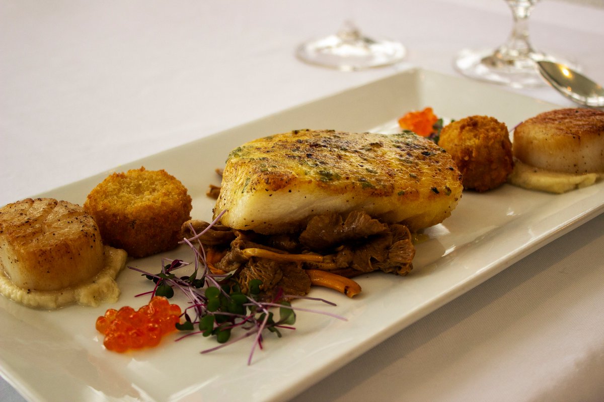 Rowland's has always been known for the freshest seafood in the High Country, flown in daily from across the world. Our sea bass is legendary and Chef Mark has just introduced his French-inspired interpretation for our winter menu, Sea Bass St. Jacques.