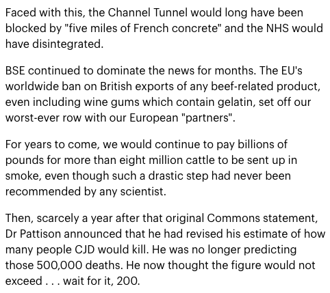 Read the headline. Note the date. Nothing delights the media more than a good health crisis, when mankind's survival is hanging by a thread, eh? Media manna from heaven...