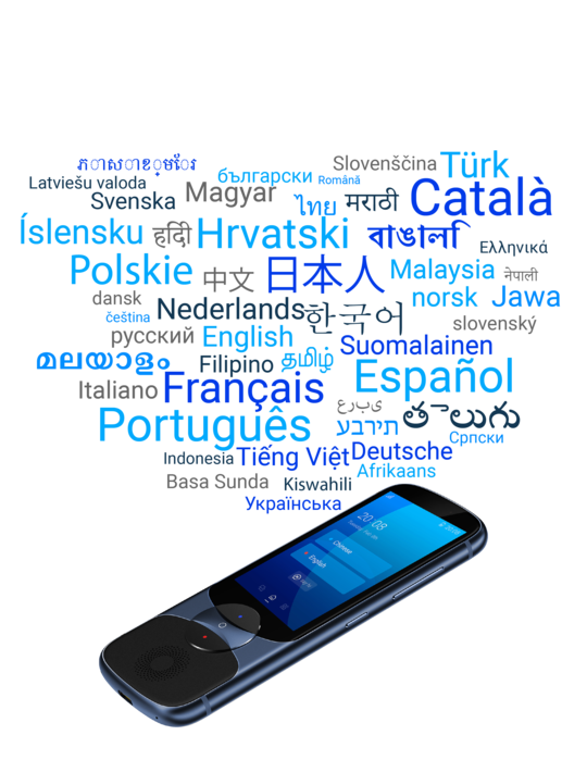 JarvisenGlobal's tweet photo. With #translations for over 60 #languages coming at you in under .5 seconds, Jarvisen #SmartTranslator is your ticket to communicating with every corner of our miraculous planet.
Order now! https://t.co/FPYvzAF70e https://t.co/TKlbFAu9nj