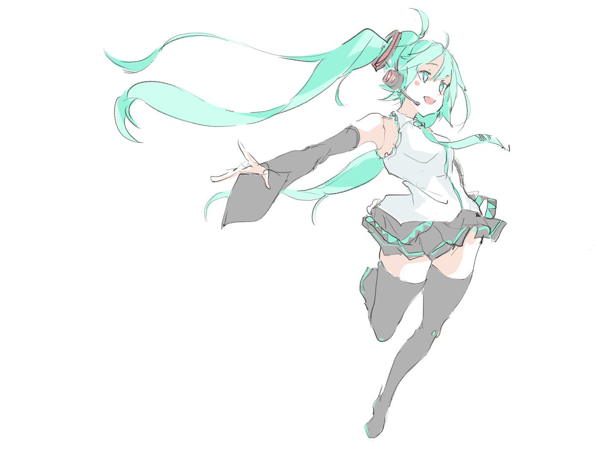 初音ミク 「39 」|rureiziのイラスト