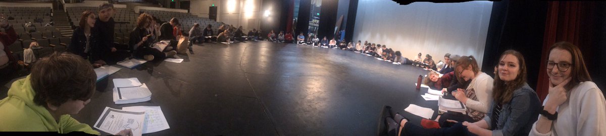 Throwback to our first day of rehearsal from Beauty and the Beast. Since then we’ve been working hard and making sure we are ready for May. Corona can’t stop us now!!! #beourguestatehs #gottakeepgoing