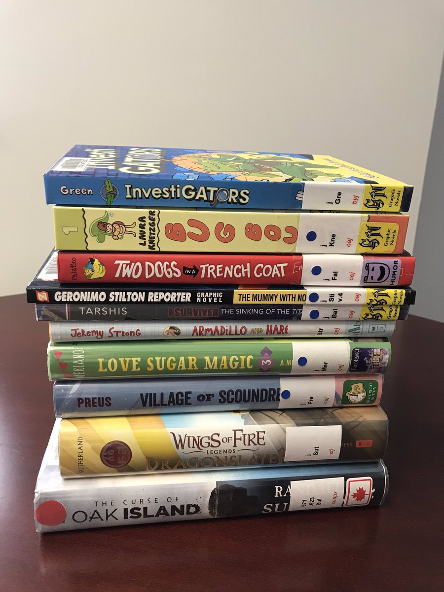 Extra long March Break reading supplies - guesses on how long it will take the Wick boys to plow through these? @londonlibrary #Covid_19 #KidsWhoRead
