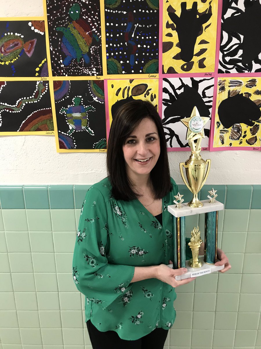 HPS_ABS's tweet photo. Congratulations to Mrs Harris. She is this month’s recipient of the Smith School “Star of the Month” award!⭐️🏆 https://t.co/jGGomdp073