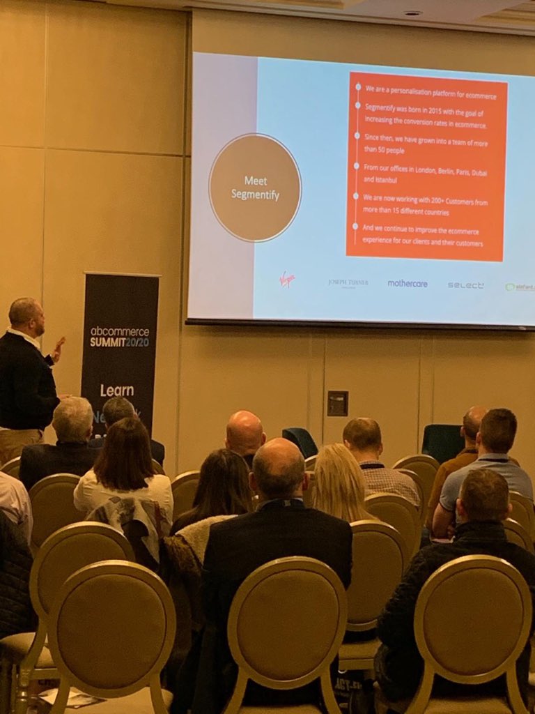 segmentify's tweet photo. Big thanks to ABCommerce for having us on stage this week while our Curry Night event at Digital City Festival was definitely a success!
Two excellent events that helped us finish off this week on a happy note!
#abcommerce #segmentify #digitalcityfestival #personalisation https://t.co/bOEV9RlEef