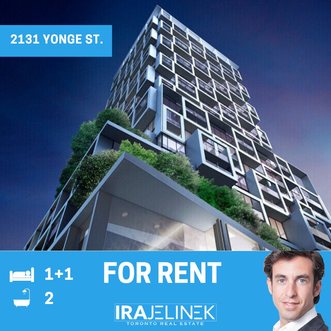 jelinekira's tweet photo. #NEW LISTING, Don’t miss out on this beautiful brand new, never lived in #condo at #YongeandEglinton! With all the amenities you could ask for and an amazing stylish yet functional design this unit is worth a look! Call me for more details- 📱416.464.1022 #tocondo #torealtor https://t.co/A9kWKyIuo0