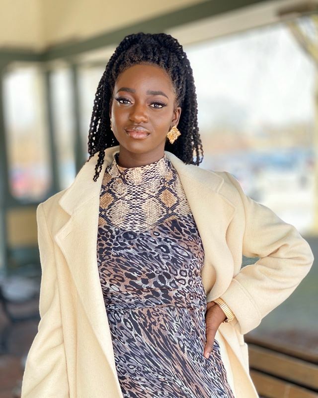 thebengtheory's tweet photo. What to send when he asks for nudes. 
___________________________________________________  Outfit Details  Jewelry: Random boutique😅. Coat: Thrifted  Shirt: @sheinofficial  Dress: Thrifted 
___________________________________________________⠀
⠀
#blac… https://t.co/L6eoYRfKbt https://t.co/mnYXaK7I27