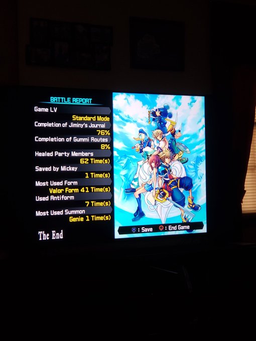 Just wrapped up @KINGDOMHEARTS II! Have to say that it was a phenomenal game, and an incredible improvement<a class="tags" target="_blank" title="On Twitter" href="/?out=eyJ0eXAiOiJKV1QiLCJhbGciOiJIUzUxMiJ9.eyJpYXQiOjE3MjYyNzU4NjYsImlzcyI6InR3cG9ybnN0YXJzLmNvbSIsIm5iZiI6MTcyNjI3NTg2NiwiZXhwIjoxNzU3ODExODY2LCJyZWRpcmVjdF91cmwiOiJodHRwczovL3R3aXR0ZXIuY29tL0tJTkdET01IRUFSVFMifQ.pZQ3nc-Q_5UpGVTperJ-65Q968FOlO2ZAuD-t0-SEImv0KuWcHsXojxmIG6W1TKQyycohsvV8xXK6H0YRhcLbQ">@KINGDOMHEARTS</a><a href="/tag/warzone"class="tags"><span>#warzone</span></a>