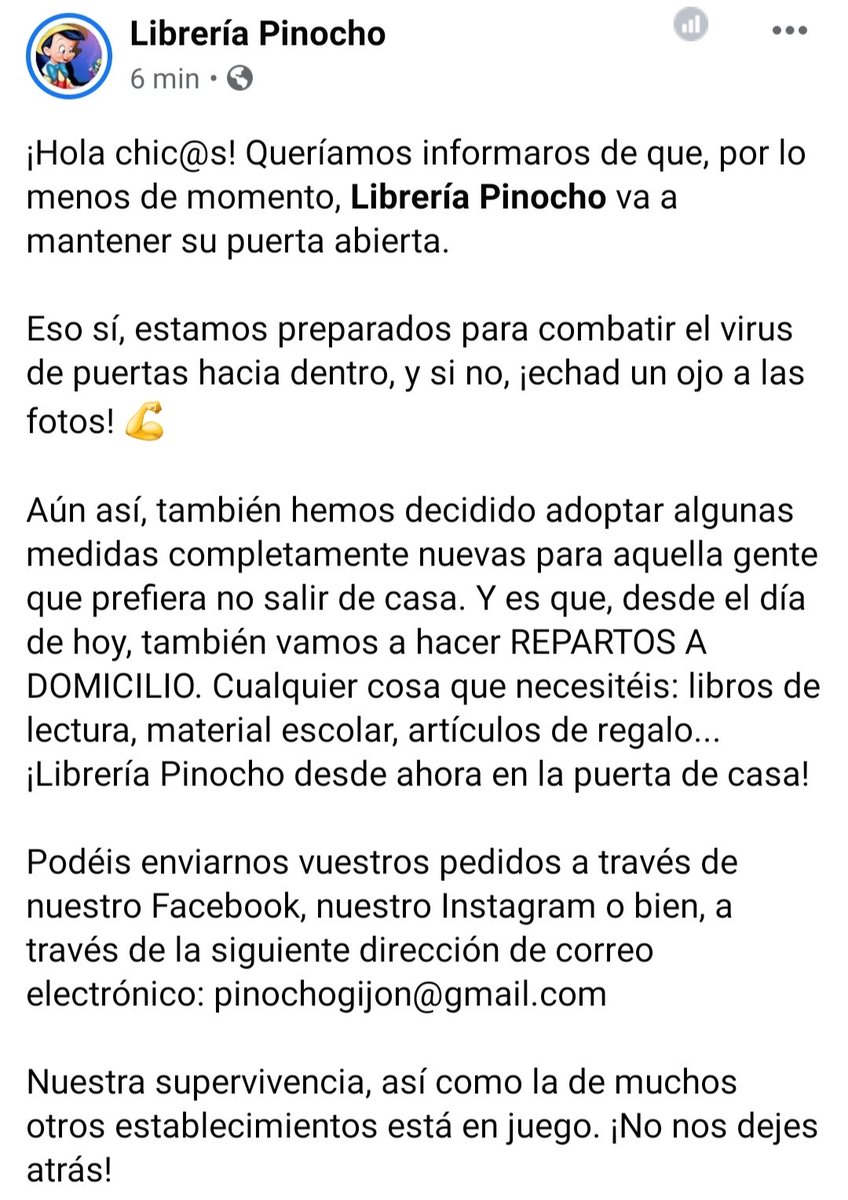 LibPinocho's tweet photo. Comunicado oficial: https://t.co/dor6nglrtL