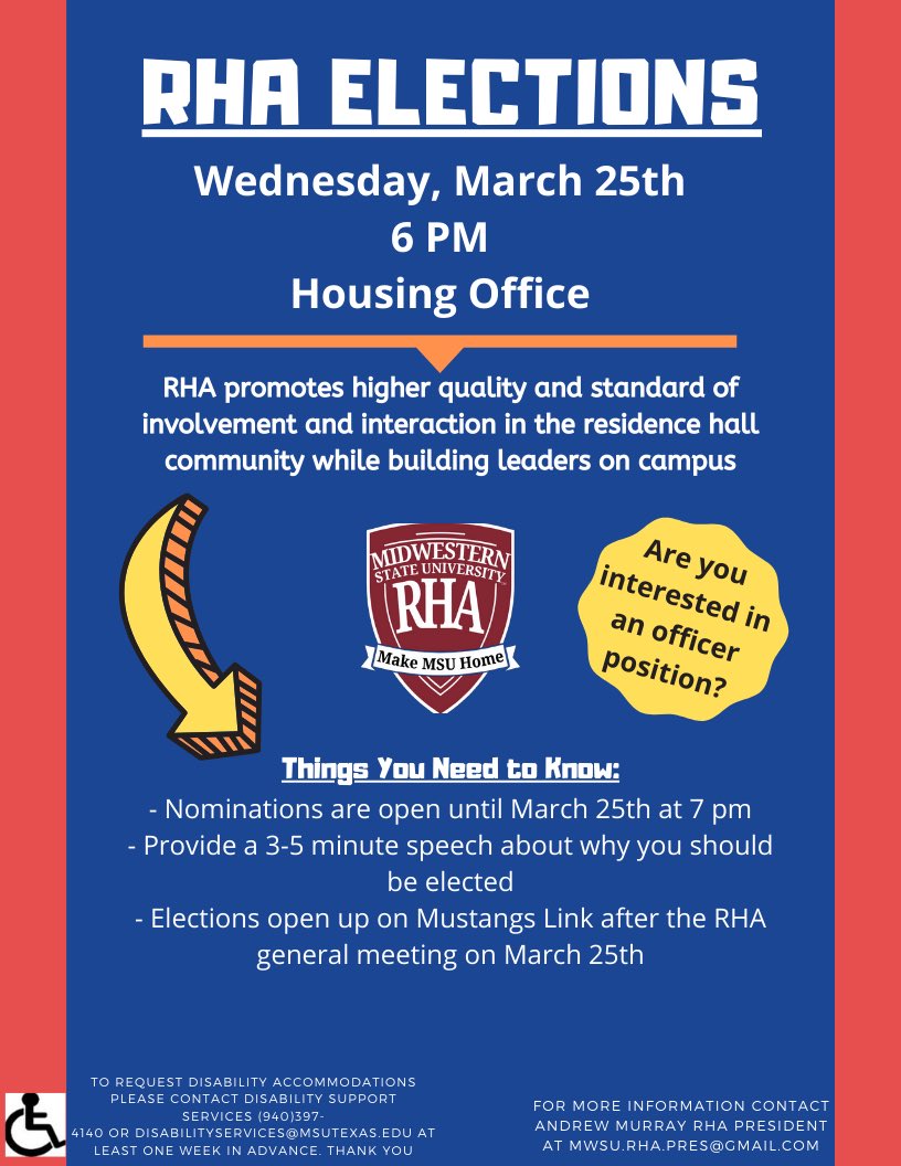 🌻Midwestern State RHA🐎 (@msutexas_rha_) on Twitter photo 