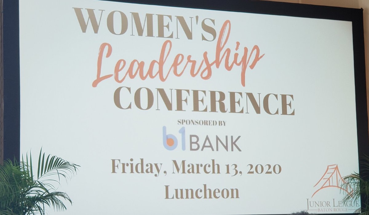 MerrickRobyn's tweet photo. The phenomenal @TheRealLailaAli sharing some amazing insights on life at the @JuniorLeagueBR Women's Leadership Conference. "It's all strategy!" Thanks @ChristyReevesLA for this special time. #SouthernU_RYS20 #SUS_RYS20 https://t.co/ww9OP2mxod