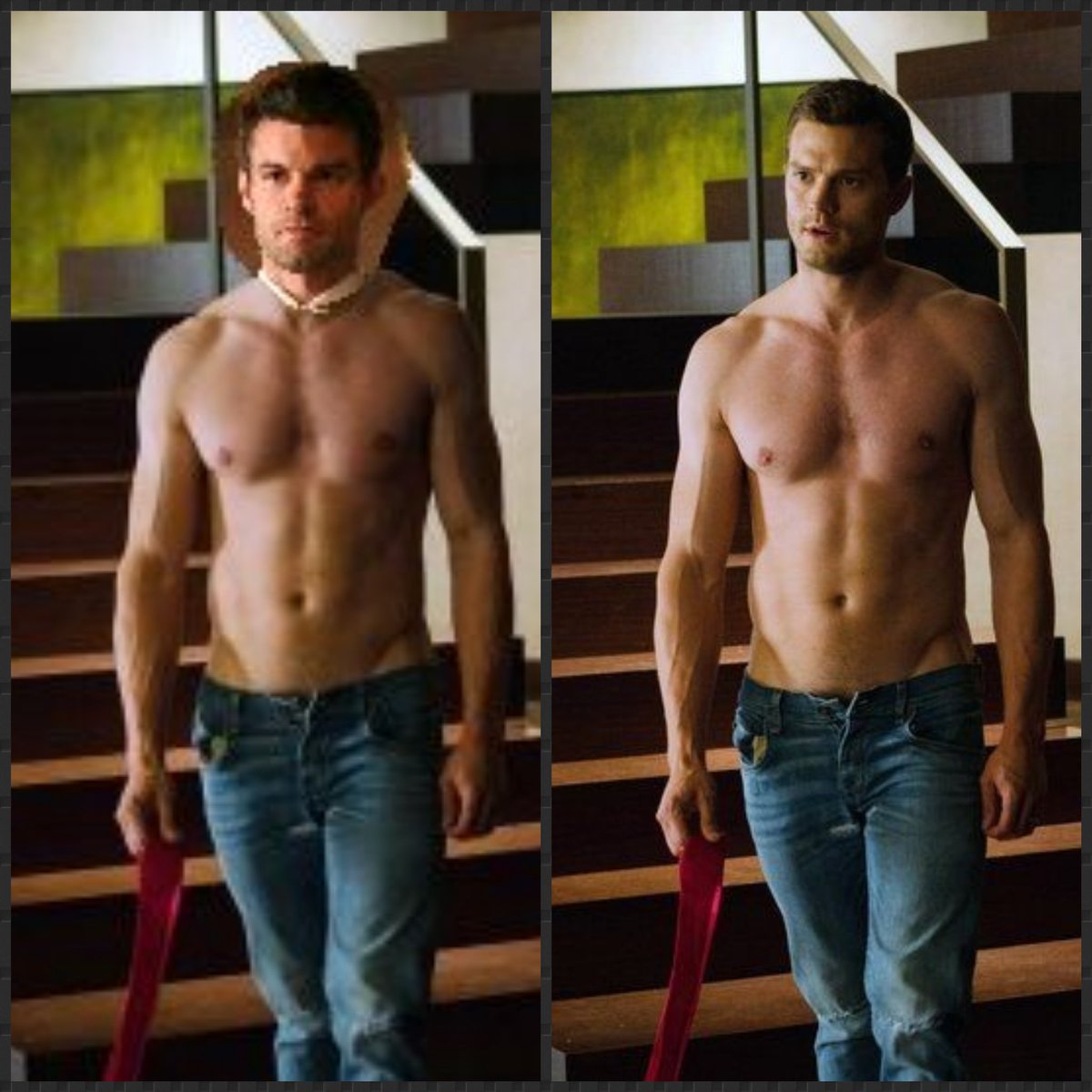 CidralPriscila's tweet photo. Day 28: Daniel as another character !!
ย forgive me for the boldness and lack of skill with montages๐
ย Christian Grey๐
@danieljgillies
#29daysofdaniel https://t.co/4SP1yP9qGb