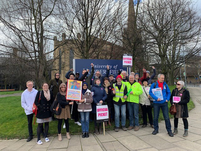 huducu's tweet photo. ...and it's good bye from us ... for now, at least ... !?!  #FourFights #itsacryanshame #UCUstrikesback #UCUstrike https://t.co/xxV1jInWg9