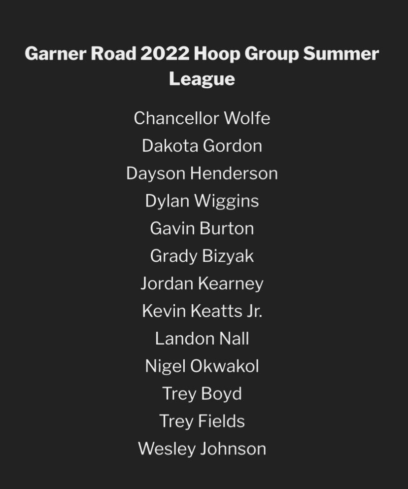 Looking forward to this AAU season 😤
