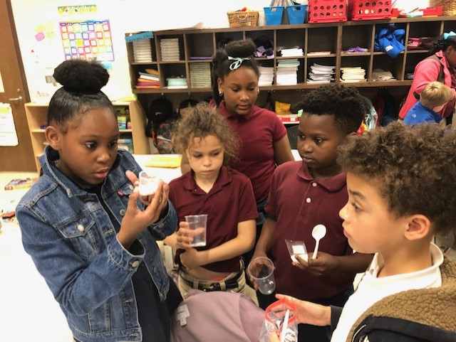IsleOfHopeSTEaM's tweet photo. The 3rd grade students are writing a book report project using art and technology researching the author and describing the moral and summary of the story. https://t.co/VfQuGrU0Sk