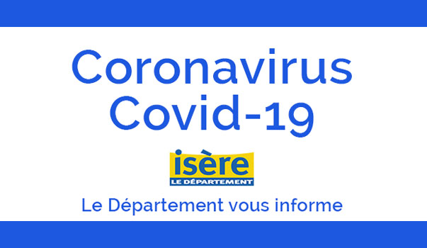 #CoronaVirus #covid19 
Recommandations à nos usagers,
De manière générale, plutôt que de vous déplacer, il est vivement recommandé de nous contacter :
- par courriel : isere.fr/contact
- par téléphone  : 04 76 00 38 38.

Plus d'informations : bit.ly/2Ua77bs