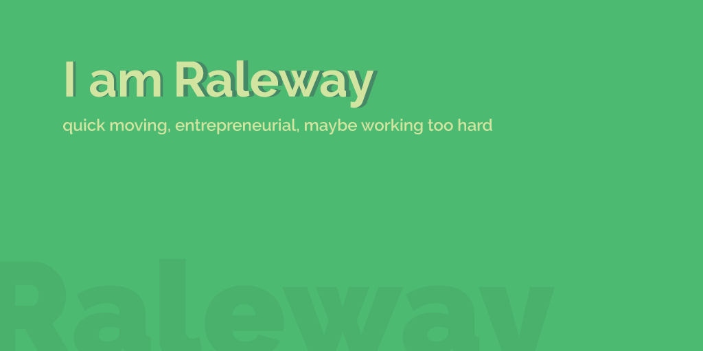 HuiMiaoHsueh's tweet photo. Last day of school before spring break. Had a #typeface quiz with @markaustinpayne in #RSJ108. I like the result cuz I think it does reflect who I am. 

Just remember not to work too hard.
True, true.
#Raleway #illustrator https://t.co/o6PMPWwSZg