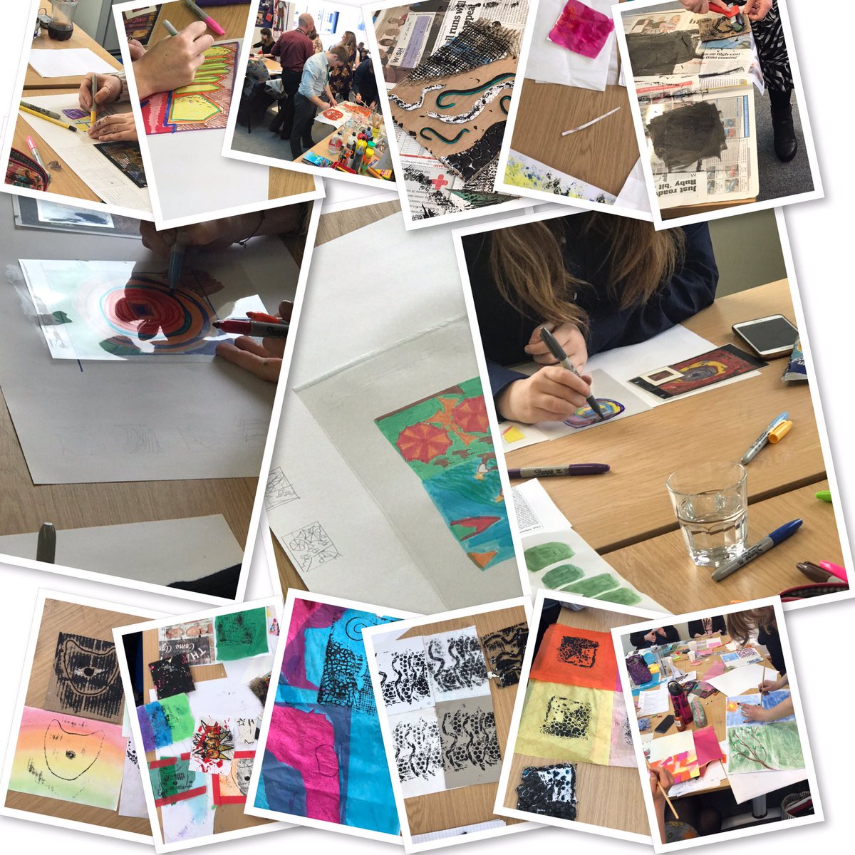 jane_janieryder's tweet photo. A truly brilliant day working with enthusiastic and engaged trainee teachers @colchesterttc exploring the arts and how we can embed learning through the arts @ActiveLearningT @phf_uk #extendingthereach #CALSA @NNFBridge #impact #artsmatters #peertopeersupport https://t.co/dlZeYA5fi4