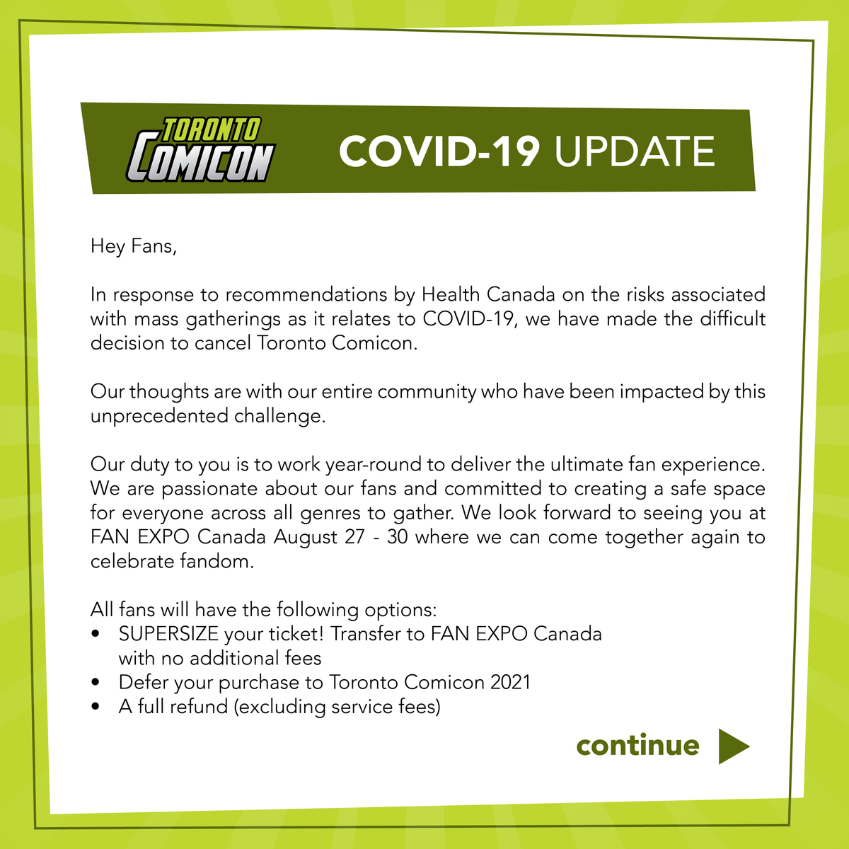 FANEXPO Canada tweet media