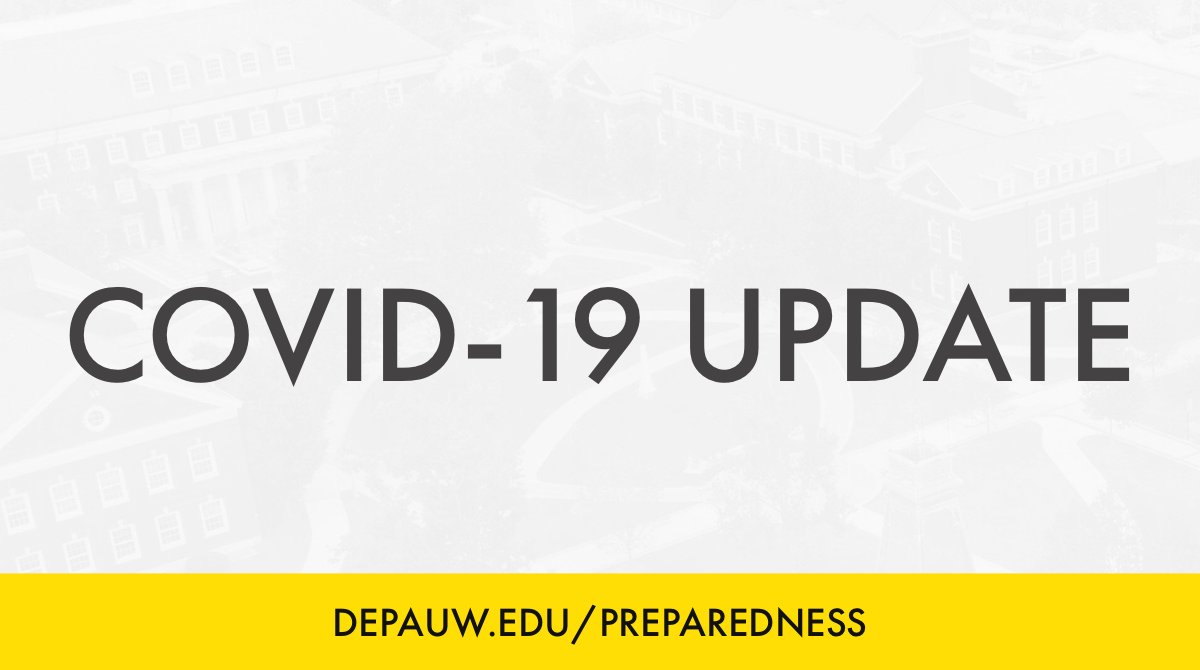 DePauwU's tweet photo. On March 11, we announced the suspension of in-person classes for the remainder of our spring 2020 term. Here’s where we currently stand.

Thread ⬇️ https://t.co/74BaNQOqgU