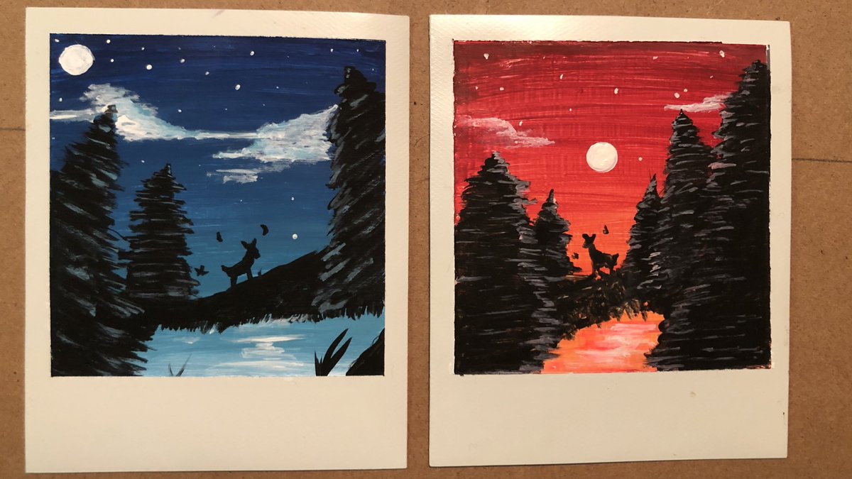 HaflingLynz's tweet photo. A lot on my mind right now but I need to share good vibes. here are some paintings I’ve made lately. I’ve never been too good with traditional art but I’m happy with these
#ArtistOnTwitter #painting https://t.co/PPAMBwpBwd