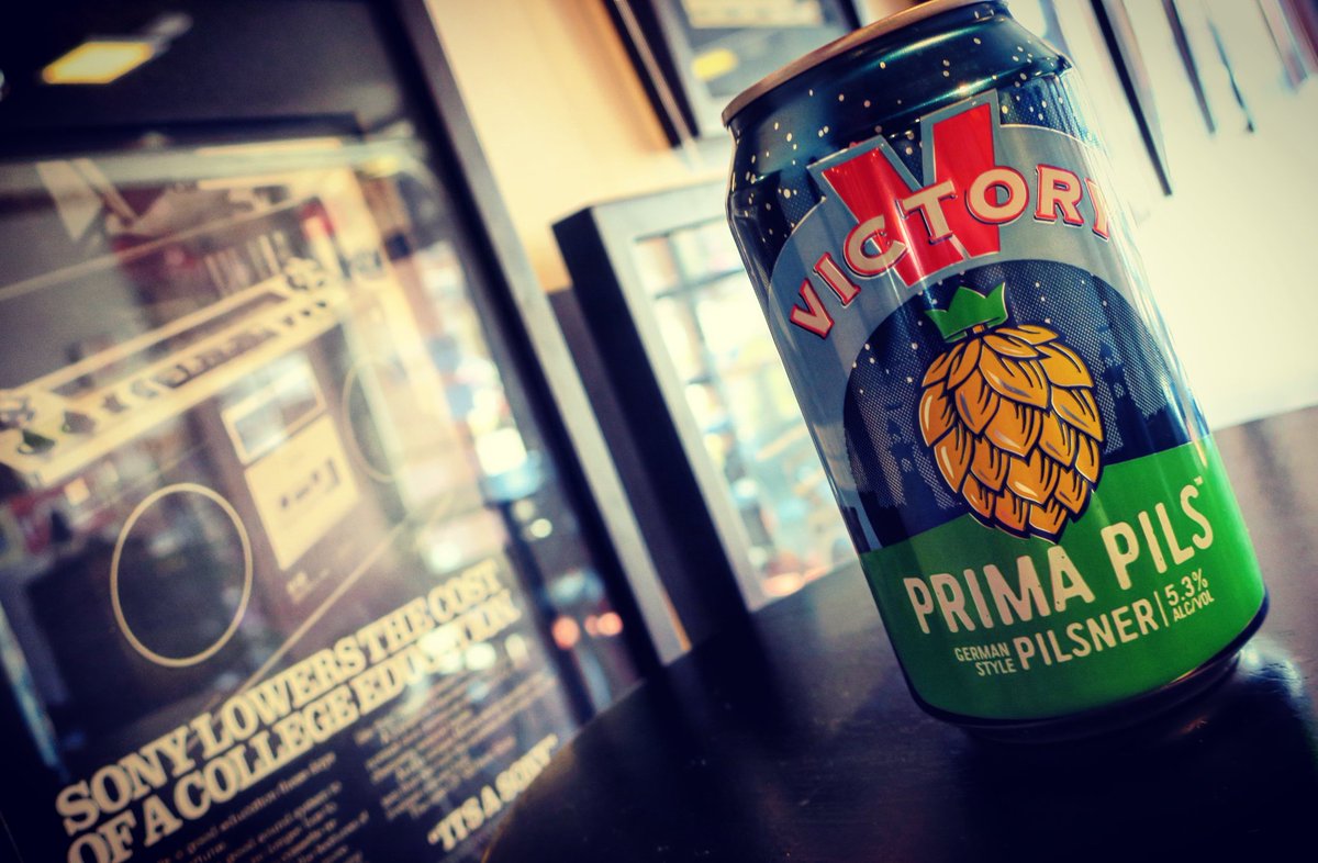 Whoa, we made it all the way to Friday. Pat yourselves on the back (wash your hands rullll good 😁) and stop in for a <a href="/VictoryBeer/">Victory Brewing Co.</a> Prima Pils // just $4 until midnight!