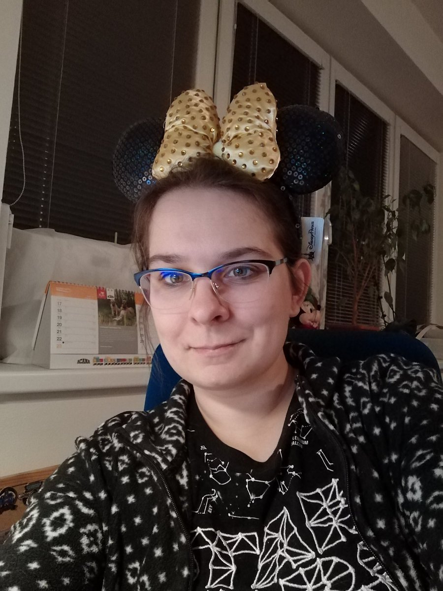 Supposed to be at #DisneylandParis today. My government and its COVID-19 precautions had different idea #nohardfeeling So I am wearing #MickeyEars at least at home while watching #DisneyPlus ;)