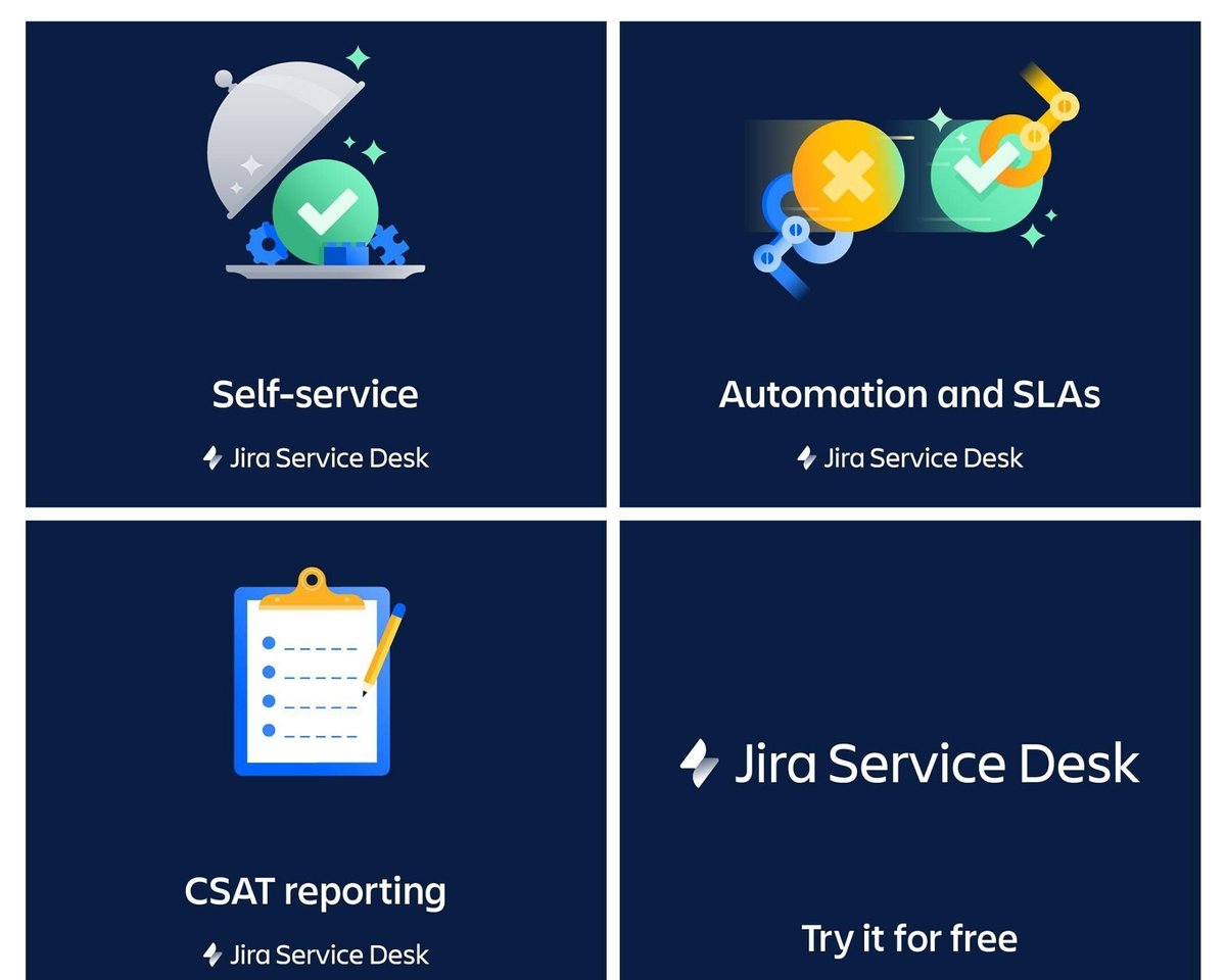gr8innova's tweet photo. Estas son las razones por las cuales los equipos de TI de compañías como Airbnb, Domino's y Square usan Jira Service Desk. ¿Te gustaría conocer más?ponte en contacto con nosotros para una prueba gratis y permanente de la solución.
https://t.co/fiNLdSRjq2
#jira #Jiraservicedesk https://t.co/r4nB0J4Uec