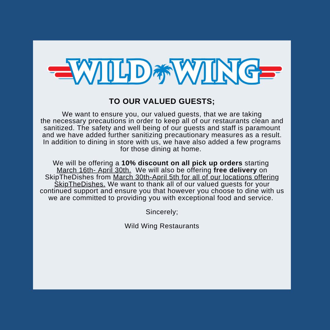 To our valued guests.