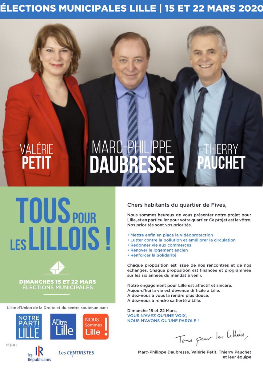 PierrickBgs's tweet photo. 📝 Retrouvez l’ensemble de nos propositions sur la #sécurité, notre #GreenDealLillois, l’#éducation, la #fiscalité, le #chocdedémocratie, le #sport, la #solidarité...

Il vous reste encore deux jours pour le lire et voter dimanche pour #TousPourLesLillois.
https://t.co/yJVZvNgiFq https://t.co/BrSn6wp2xm