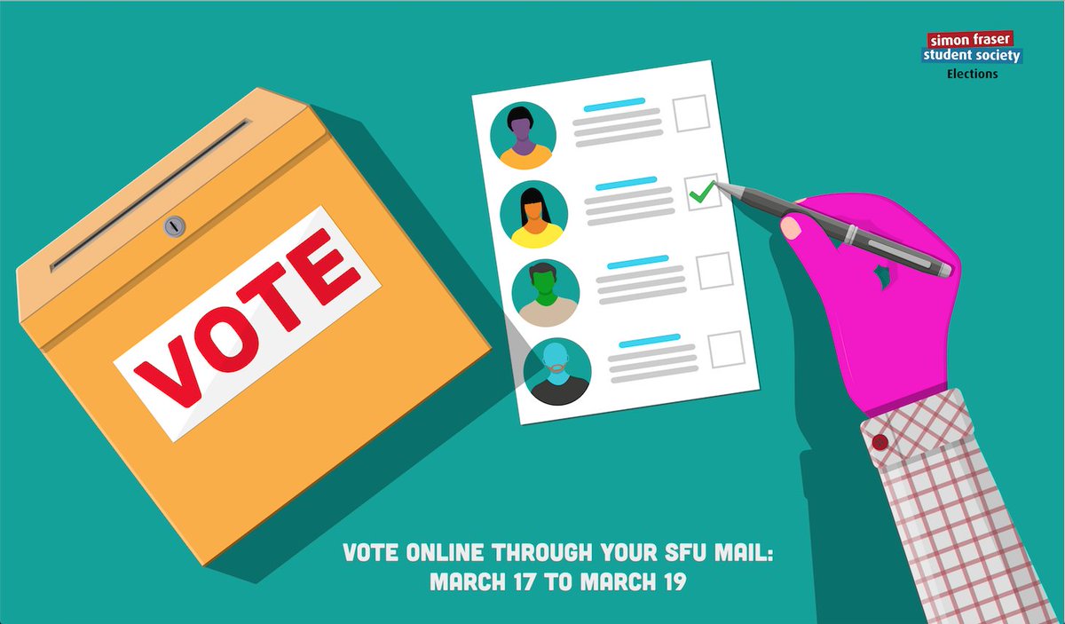 SFSS1's tweet photo. Today is the LAST chance to vote for the #SFSSElections and let your voice be heard! You have until 11h59pm to cast your online ballot. Read about the 2020 candidates’ platforms and make an informed decision: https://t.co/aD59jEMUHD https://t.co/SVUYv44OqV