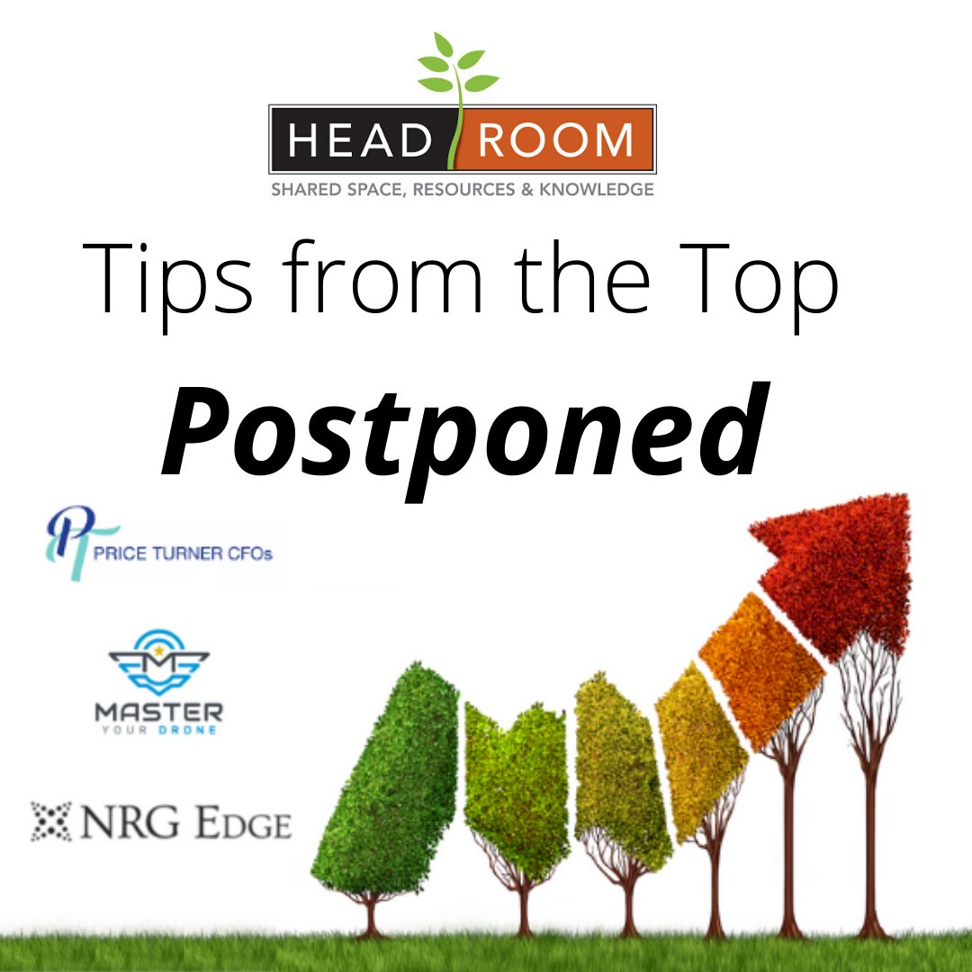 Out of an abundance of caution we have postponed our March 26th Tips from the Top networking and panel discussion event.

We'll be announcing a new date shortly!