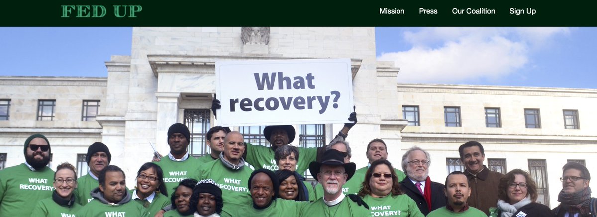 Center4PopEcon's tweet photo. "Join our campaign to create an economy that works for all of us. The decisions of the Fed are too important to leave to major corporations and Wall Street."
Hey @PopDemoc - do you think this initiative will pick up given #COVID19 and the recent news at the Fed? #WTFed https://t.co/FhbfZh19cv