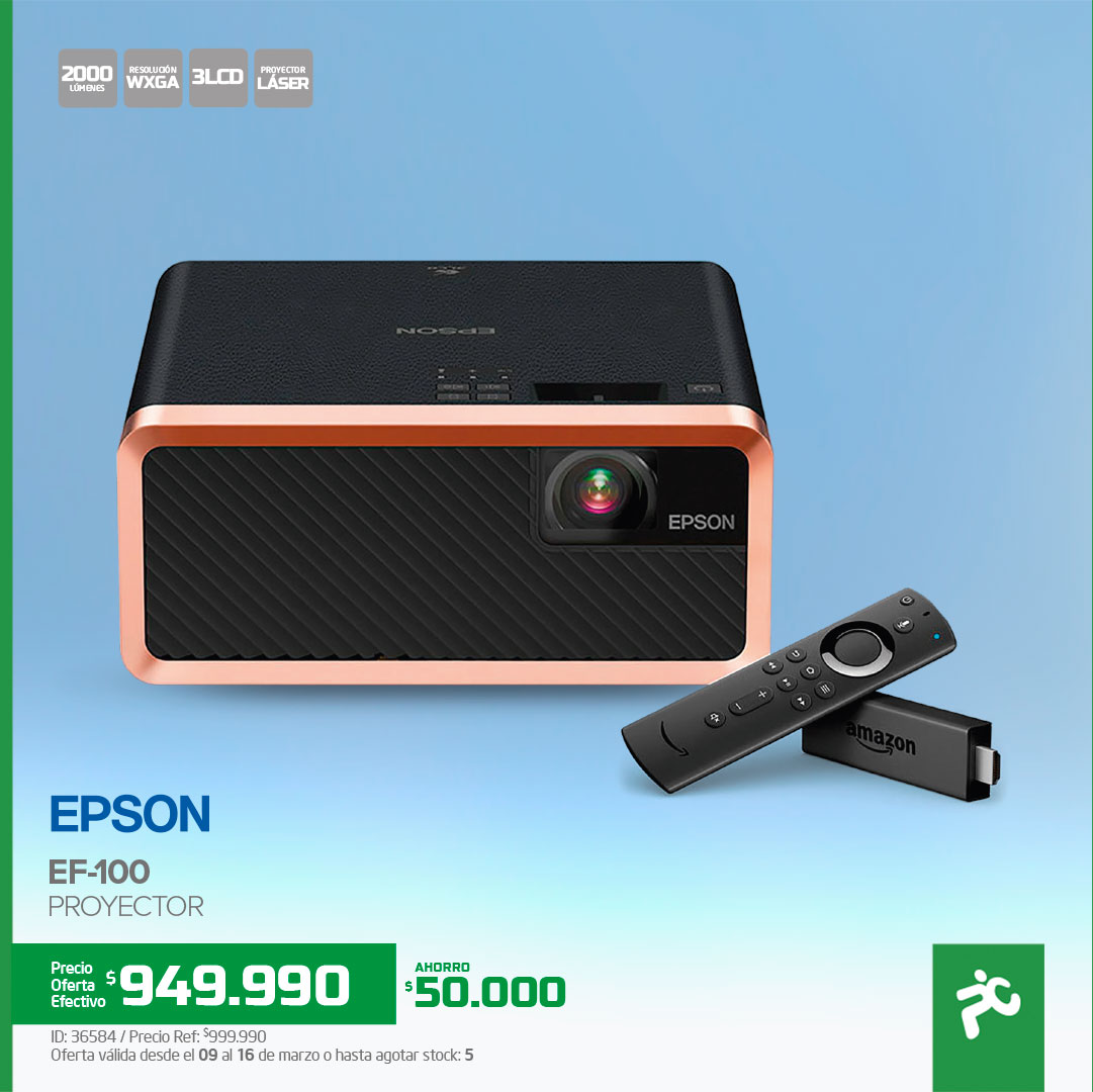 PCFactoryCL's tweet image. ¡Ofertas EPSON! No te pierdas lo mejor en proyectores😎. Revisa aquí: pcfactory.cl/ofertas-proyec…