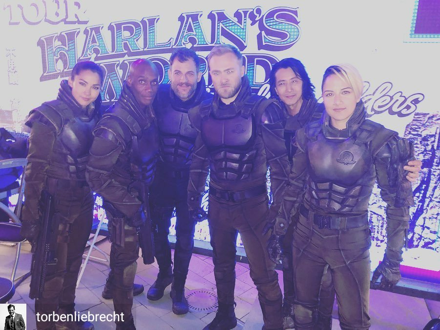 TLiebrechtFans's tweet photo. #wolfpack at play! Harlans World band touring now The Wedgeamacallits!๐ Wedge open your heart & show them some love!
#alteredcarbonseason2 #AlteredCarbon
Reposted from @torbenliebrecht IG <Meet your team: The Wedge>
#ninjaorf #khalanimitra #skyler_mowatt #daliasblake @WillYunLee https://t.co/mRRKXRt1i6