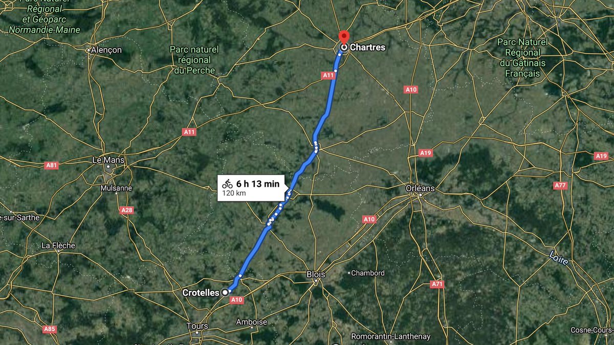 CyclingMs's tweet photo. Dag 5: Op woensdag 9 september fiets van ik #Chartres naar #Crotelles. In Crotelles mag ik gratis overnachten bij Au Clos du Coteau! Echt super dat ik na een mooie dag fietsen hier mag overnachten (en wie weet spring ik het zwembad nog even in ;) )

https://t.co/sAwQ3kOn6V https://t.co/z23Vb99eR9