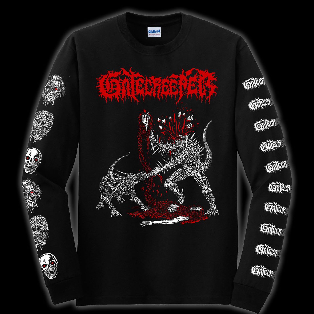Gatecreeper's tweet image. Unfortunately, the Decibel tour has been canceled. The best way to help us out is to purchase some of the merch we printed! gatecreeper.bigcartel.com