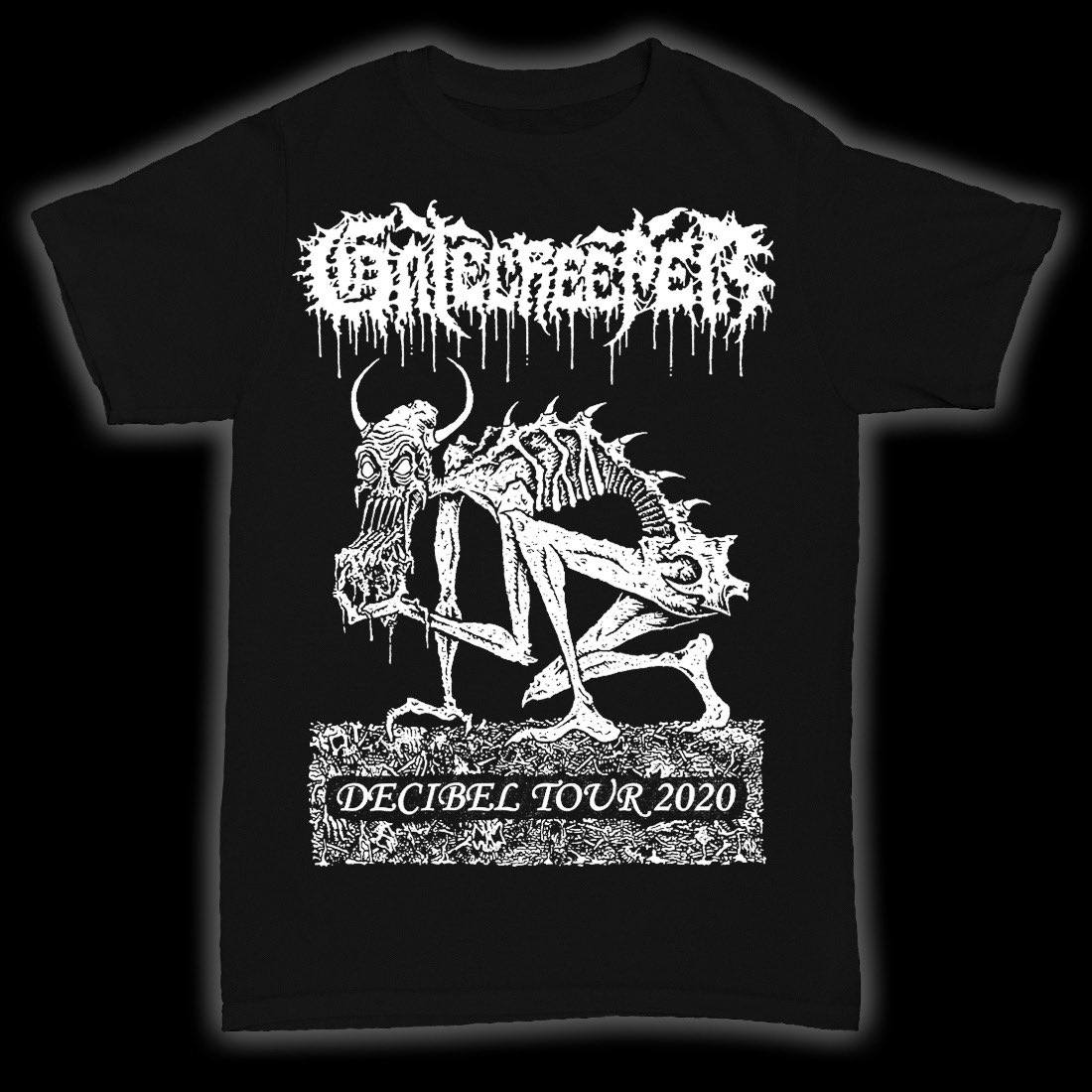 Gatecreeper's tweet image. Unfortunately, the Decibel tour has been canceled. The best way to help us out is to purchase some of the merch we printed! gatecreeper.bigcartel.com