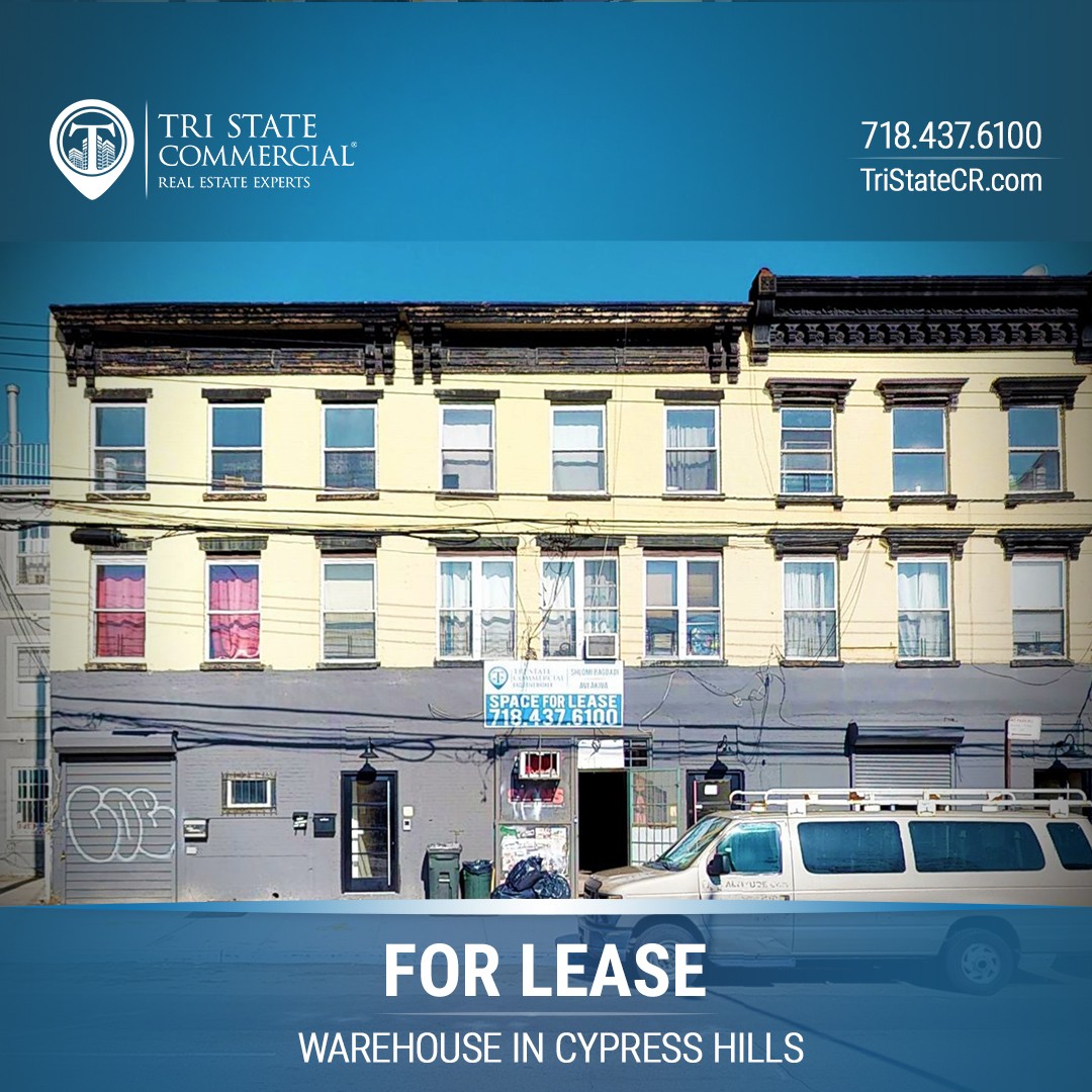 TriStateCR's tweet photo. 1,200 - 6,000 SF retail/warehouse space for lease at Cypress Hills! This is a hot property, don't let it go away. DM for any inquiries or call 718-437-6100.
#retailrealestate #brooklynrealestate #tenants #nycrealestate #cre #lease #brooklyn #brooklynbroker #tscrbklyn #tristatecr https://t.co/ndsAcRVEvA