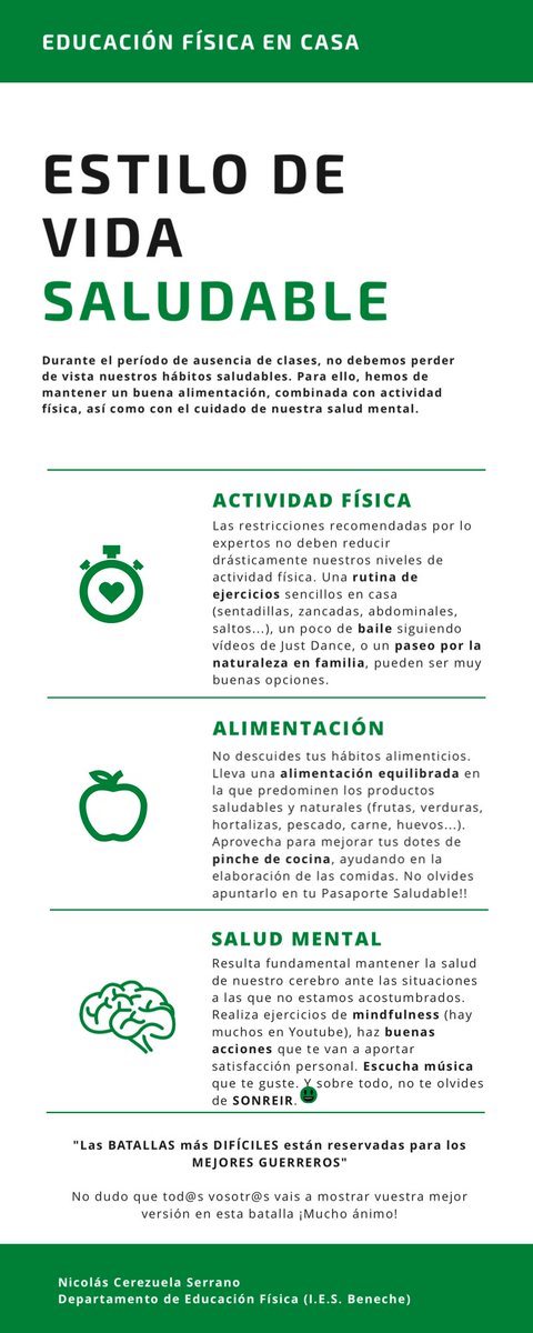 NicoCereEF's tweet photo. Especialmente para mi alumnado. Extensiblemente para todos los alumnos y alumnas que estos días echarán de menos su asignatura favorita. Para los que no, también. Y en general para toda la población. Con fuerza 💪 y una buena sonrisa 😊 todo será más fácil ❌🦠 https://t.co/e7vxutzmBR
